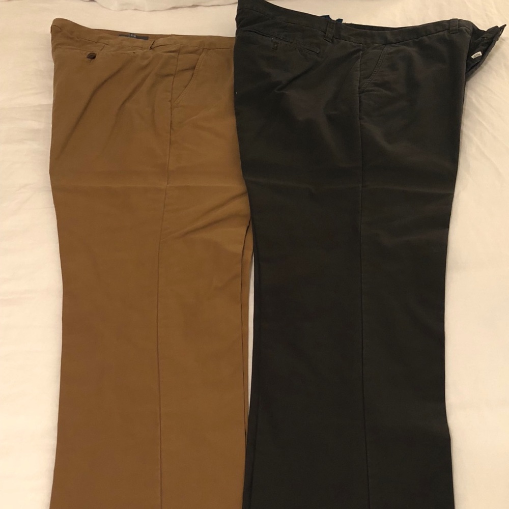 Men’s Bonobos flannel insulated chino pants